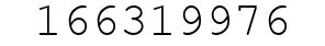 Number 166319976.