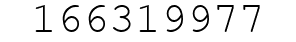 Number 166319977.