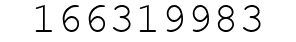 Number 166319983.