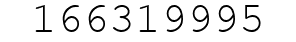 Number 166319995.