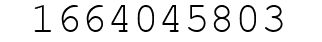 Number 1664045803.
