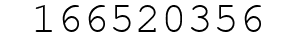 Number 166520356.