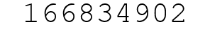 Number 166834902.