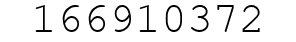 Number 166910372.