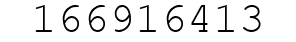Number 166916413.