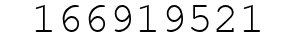 Number 166919521.