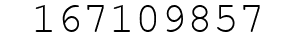 Number 167109857.