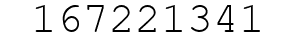 Number 167221341.