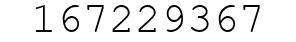 Number 167229367.
