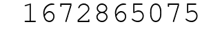 Number 1672865075.