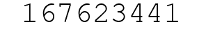 Number 167623441.