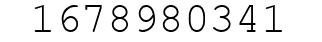 Number 1678980341.