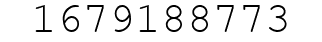 Number 1679188773.