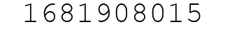 Number 1681908015.