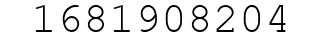 Number 1681908204.