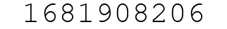 Number 1681908206.
