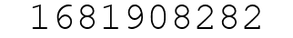 Number 1681908282.