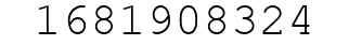 Number 1681908324.