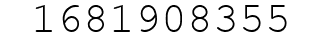 Number 1681908355.