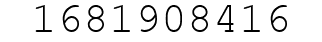 Number 1681908416.