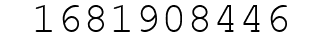 Number 1681908446.