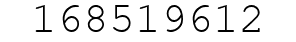 Number 168519612.
