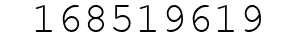 Number 168519619.