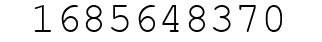 Number 1685648370.