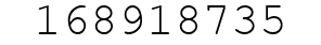 Number 168918735.