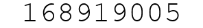 Number 168919005.
