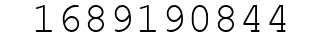 Number 1689190844.