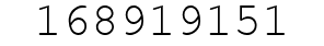 Number 168919151.