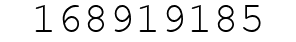Number 168919185.