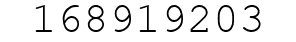 Number 168919203.