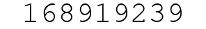 Number 168919239.
