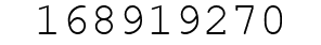 Number 168919270.