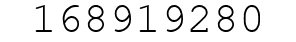 Number 168919280.