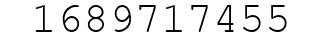 Number 1689717455.