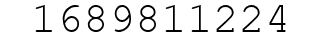 Number 1689811224.