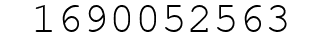 Number 1690052563.