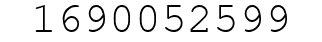 Number 1690052599.
