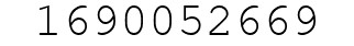 Number 1690052669.
