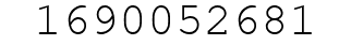Number 1690052681.