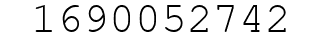 Number 1690052742.