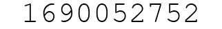 Number 1690052752.