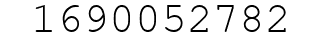Number 1690052782.