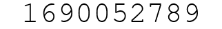 Number 1690052789.