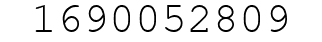 Number 1690052809.