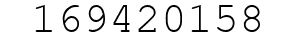 Number 169420158.