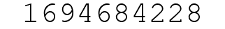 Number 1694684228.